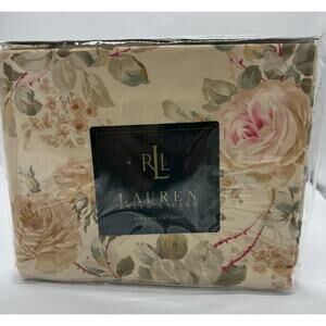 Ralph Lauren Woodstock Garden Floral Twin Flat Sheet